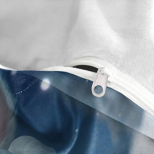 Housse de couette hypoallergénique pour lit king size peau sensible - 8