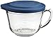 Anchor Hocking 2 Quart Glass Batter Bowl With Lid