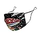 SESLFLKPJK Adults Men Women Reusable Face Scarf Mask Fashion Scarf Dust Proof Windproof Mouth Cover, Trippy Mushroom Face Protection for Sports Travel Hiking