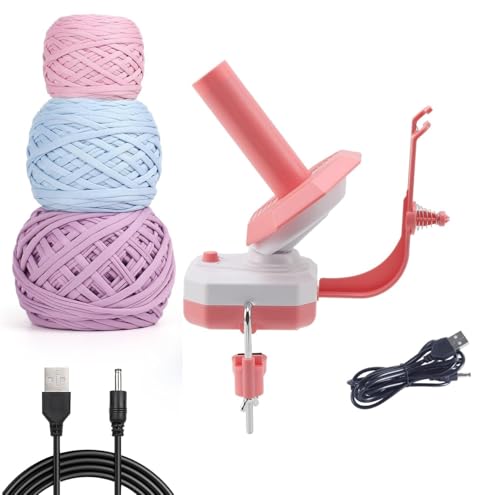 Enrouleur de fil electrique Buithafu à mise à niveau automatique rose 250g
