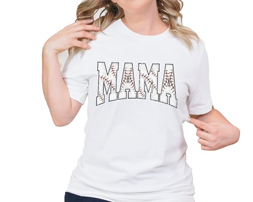 Baseball Mom Shirt, Mama Shirt, Mothers Day T shirt, Baseball Spring Training Perfect Tee, Christmas TShirt, Retro Mom Gift, Game Day Graphic Tee