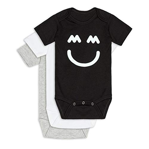 Image of Miles and Milan Big Smile Bodysuit Set (3 Pack)