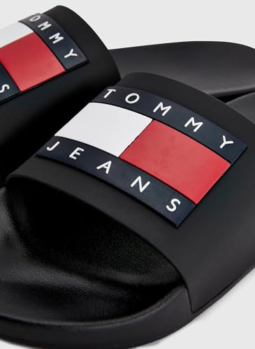 Tongs Tommy Jeans casual open pool slide - vue 9