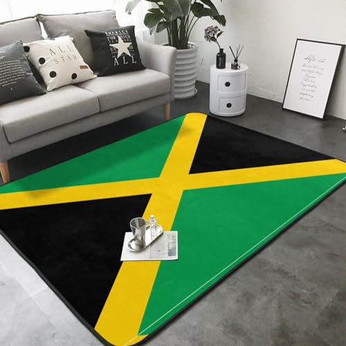 Tapis drapeau de la Jamaïque pour un intérieur chaleureux unique - 3