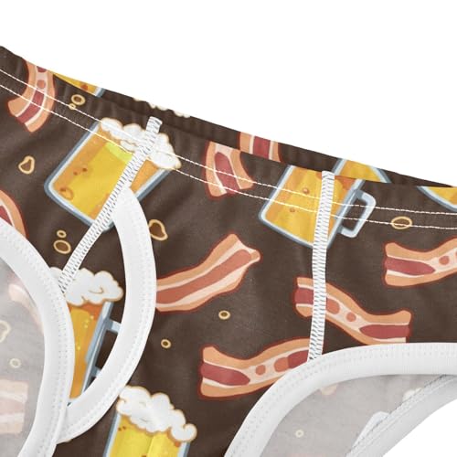 Wusikd Beer Mugs Boys' Underwear Cotton Boys Briefs Soft Toddler Underwear 2T4