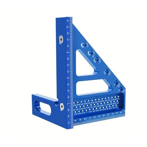 Multi-Angle Aluminum Alloy Protractor Triangle Ruler Layout Measuring Tool