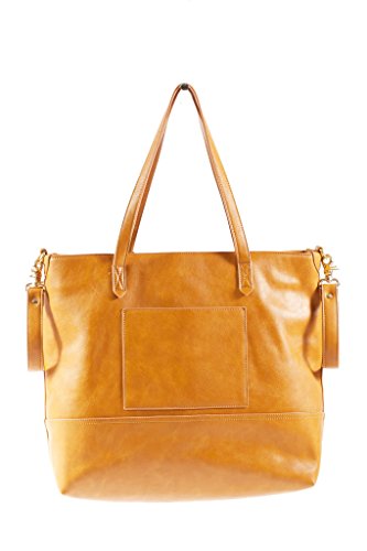 Bella Tunno Boss Bag Tote, Cognac