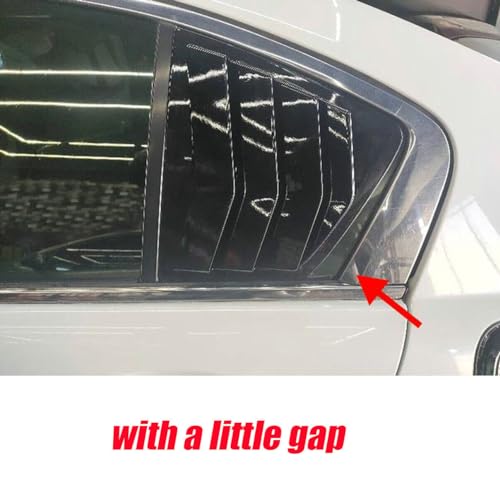 Persiana lateral para Honda Accord 2008-2013: un par de molduras en negro brillante 4