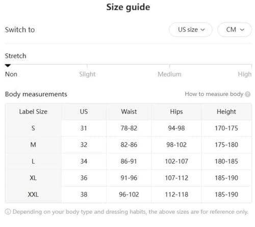 Men Loose Fit Jeans Pants Vintage Washed Denim Trousers4