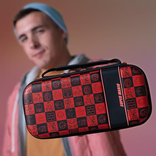 PDP Sacoche Travel Case Plus GLOW Super Icon Nintendo Switch