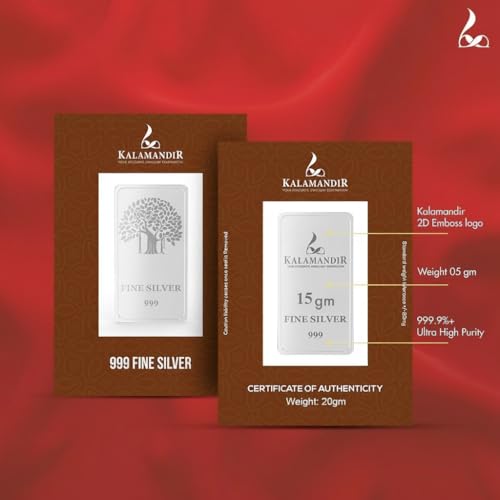 Image of 999 Purity Silver Bar Laxmi | A Timeless Investment | Sealed for Safety Gift for Diwali, Wedding, Puja | BIS Hallmarked | Sealed & Tamper-Proof Packaging - Kalamandir Jewellers
