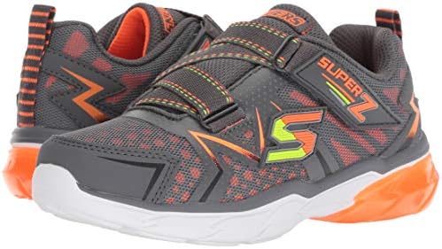 Skechers Kids Boy's THERMOFLUX Sneaker, Charcoal/Orange, 3 Medium US Little Kid | Image 6