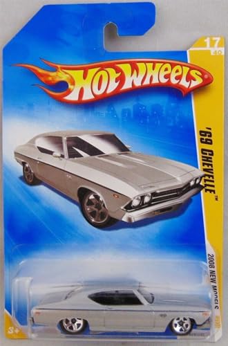 Hot Wheels 2008 017 New Models Red '69 Chevelle 1:64 miniatura 3