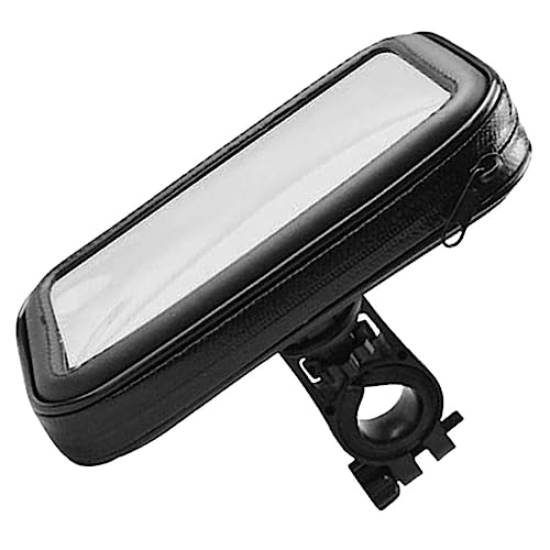 Abaodam Phone Pouch for Bicycles Bike Phone Bag with Zipper Closure Durable and Break Resistant Front Frame Mount for Secure Cellphone Access While Cycling