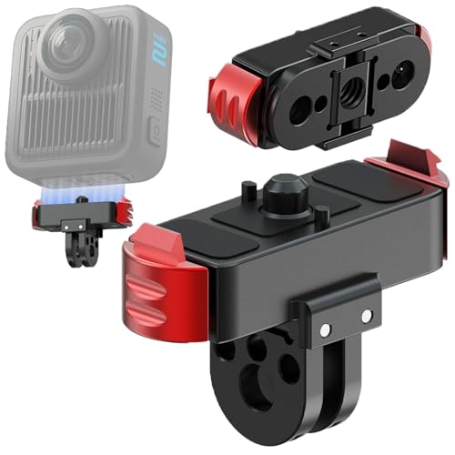 Taoricup GoPro Max2 Ή C}Eg CuPbg }Olbgx[X GoPro Hero 13/12/11 Ή ANZT[ ^x[X 2܂ݎNCbN[X (}Olbg܂肽ݎ)