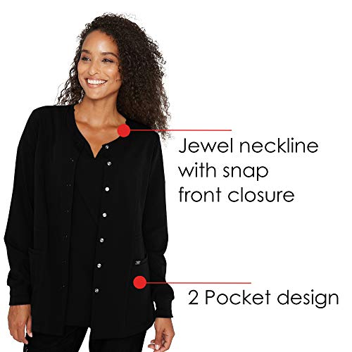 Grey's Anatomy Signature 2407 Warm-Up (Black, Small) #TOP4