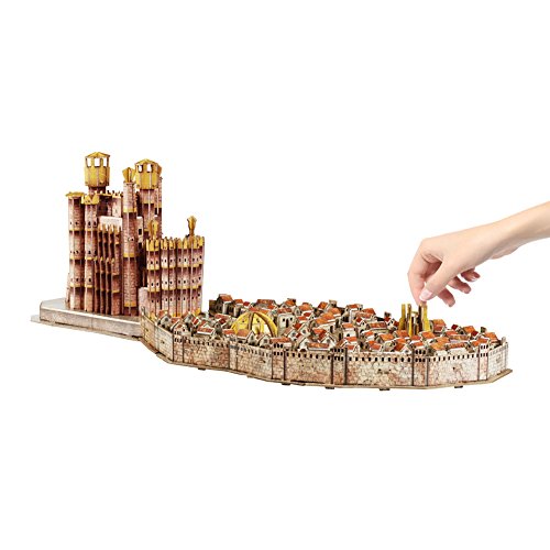 4D Cityscape Game of Thrones (GoT) 3D Puzzle of King's Landing (260-Piece)