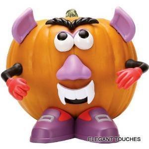 Mr Potato Head Pumpkin Push-ins - Make a Vampire Pumpkin