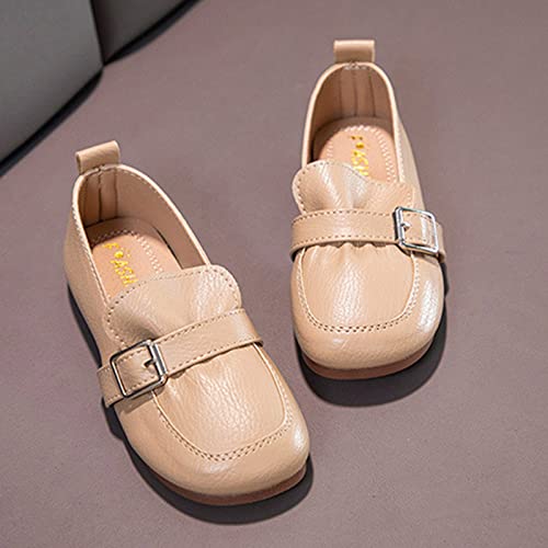 IWIHMIV Girls School Shoes Girls Mary Jane Shoes Girls Dress Shoes Mary Jane Flower Wedding Party Shoes for Toddler Little Kid4