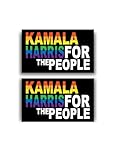 Kamala Harris 2024 President Campaign Car Magnet Bumper Truck Fridge Magnetic 6X4 Inch 2PCS