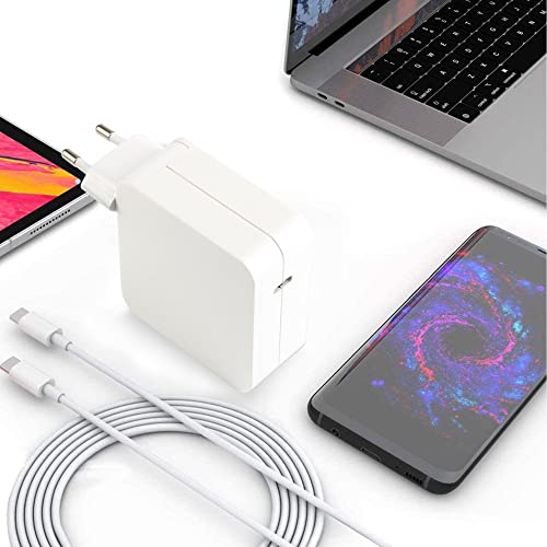 Caricatore Mac Book Pro,61W Alimentatore USB C per...