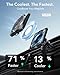 ESR for 15W MagSafe Car Mount Charger with CryoBoost, Phone Cooling MagSafe Car Charger, Air Vent/Dashboard Wireless Charging for iPhone 17/16/15/14/13/12, S25 Series, Pixel 10, Fast Charger
