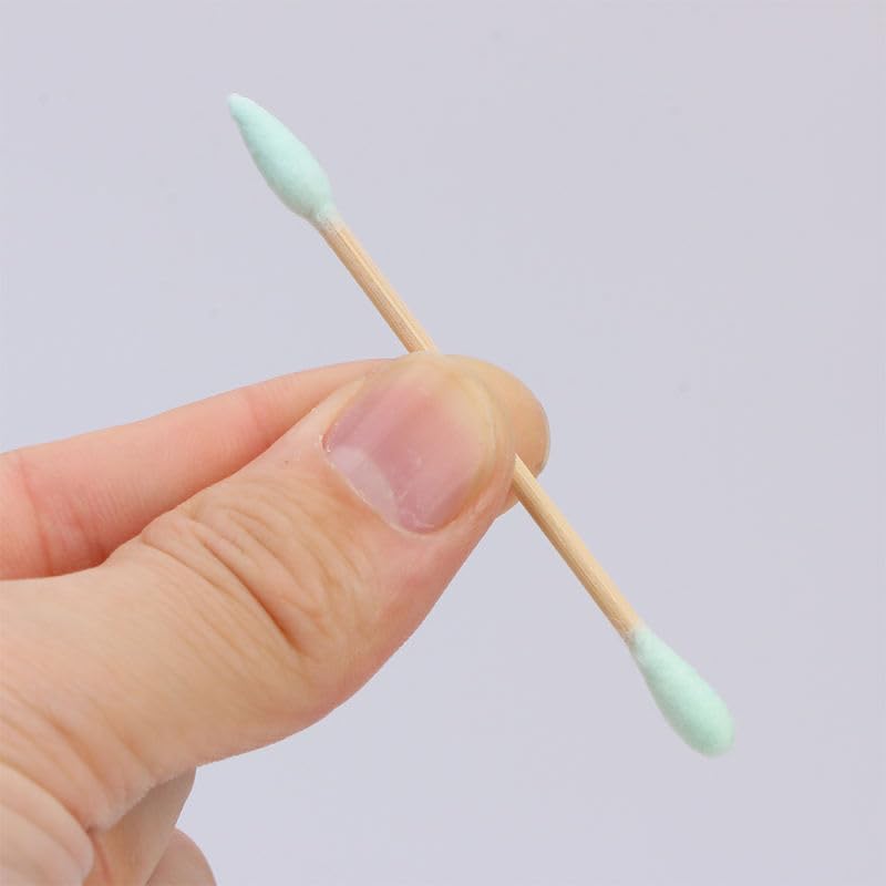 COTTON SWABS bamboo cotton swabs (green)