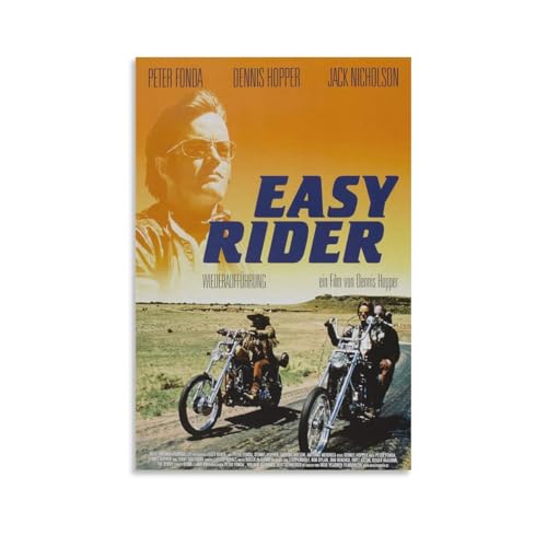 Easy Rider, poster di film culto classico, poster cinematografico (13) opere d'arte su tela, decorazione artistica da parete, poster per la casa, 30 x 45 cm
