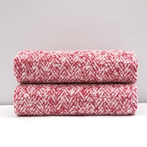 Seasd Office Lunch Break Cotton Air Conditioning Blanket Jacquard Striped Sofa Throw Blanket Tassel Flannel Blanket #TOP2