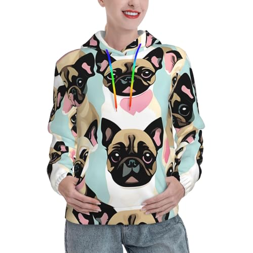 Pull ajusté carlin femme avec poche : confort sans effet rigide