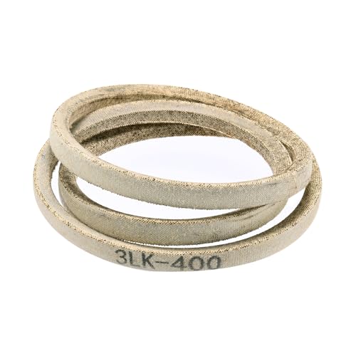 Courroie 3LK400 aramide uxcell anti-usure pour corriger le patinage du plateau