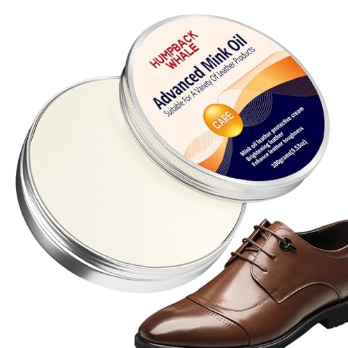Ruwshuuk Crema balsamo per scarpe in pelle, balsamo per pelle per interni auto - Dispositivo per la rimozione dello sporco in pelle artificiale | Balsamo idratante per la cura delle giacche in finta