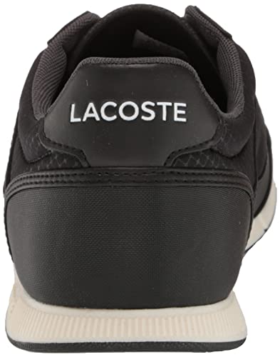 Image of Lacoste Mens Menerva Sport Sneaker, Black /White, 7 US