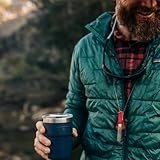 YETI Rambler Cup, Vacuum Insulated Stainless Steel Stackable Cup with Magslider Lid, Navy, 16 oz (473 ml) - Image 5