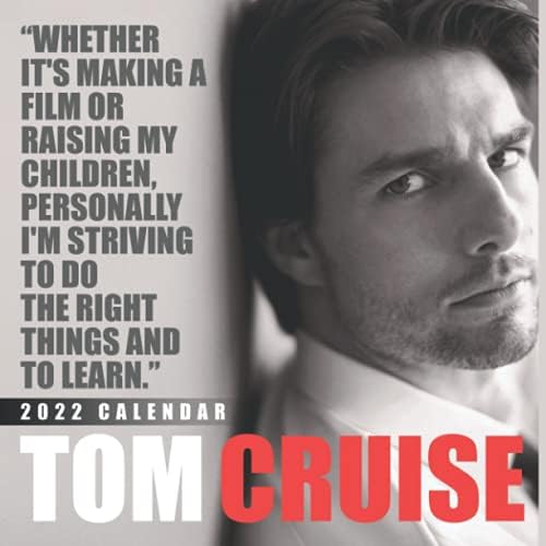 Cruise Calendar 2022 Tom Cruise 2022 Calendar: Planner Calendar 2022 For Anyone With 8.5X8.5  Inches : Alvin, Lionel: Amazon.sg: Books