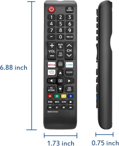 Image of New Universal Replaced Remote BN59-01315J Fit for All Samsung LCD LED HD TV 3D Smart TV Models