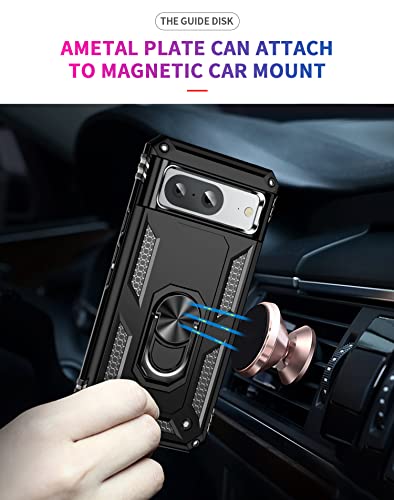 Coque Google Pixel 8 antichoc avec support pour éviter les chutes - 6
