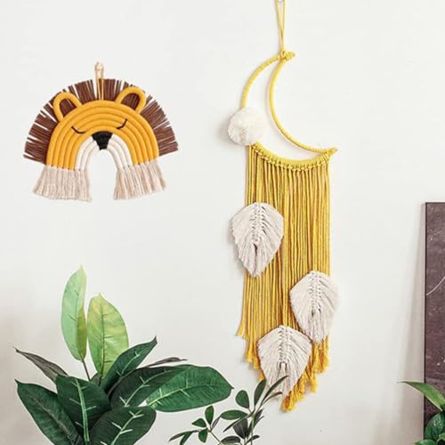 Marcos lunares HOLIDYOYO de aros de hierro de soldadura limpia para decoración 6