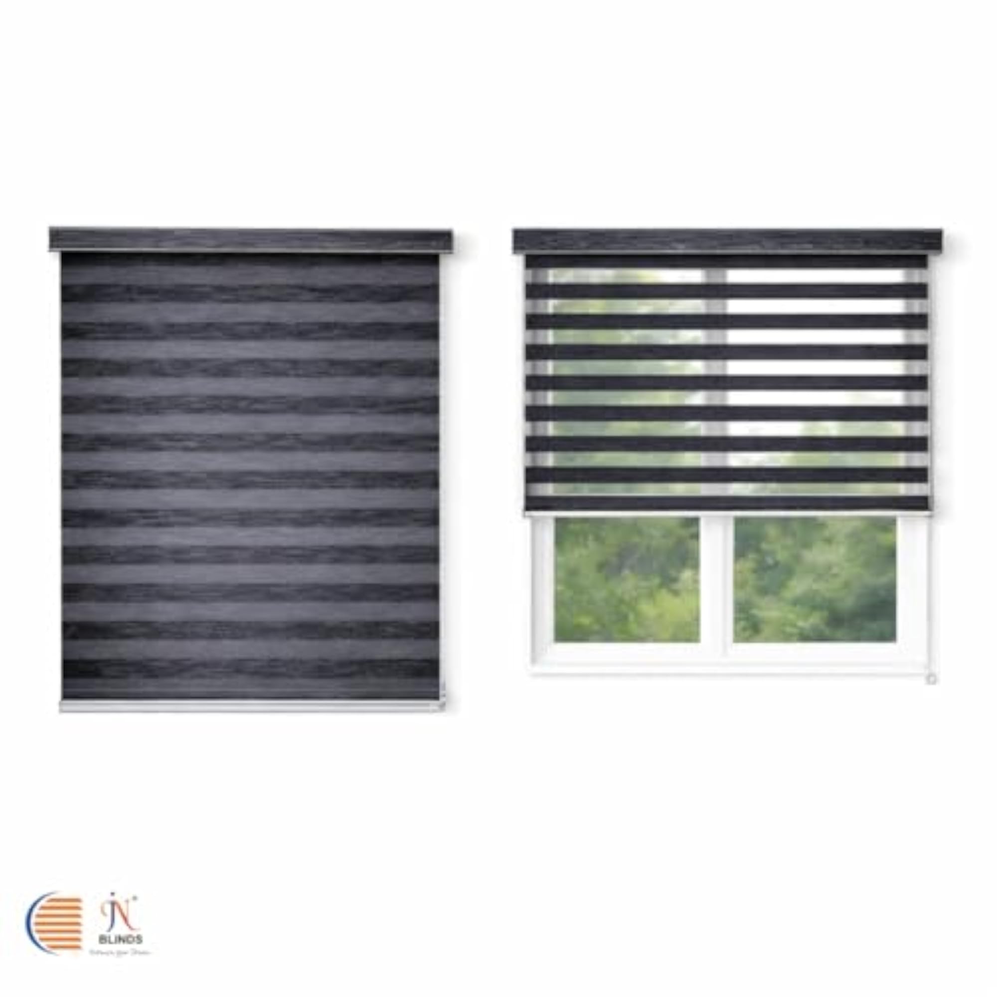 Zebra for Windows, Dual Layer Roller Shades