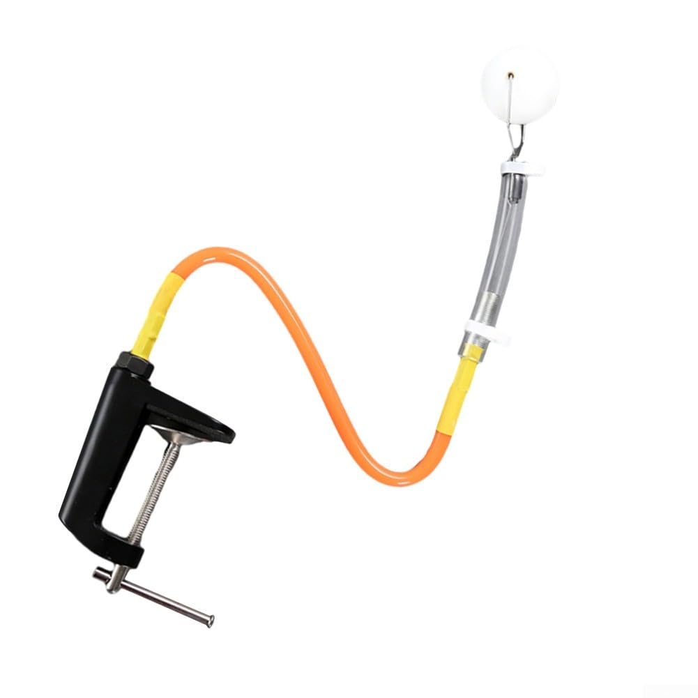 Allenatore professionale per palline da per ping pong, robot fisso per allenamento con clip da tavolo, rimbalzo rapido per palline da per ping pong
