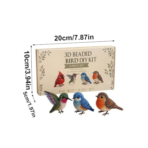 Kit de perles animal 3D pour décorer l'étagère de chambre - 5