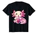 Axolotl Bubble Boba Tea Cute Kawaii Axolotl T-Shirt