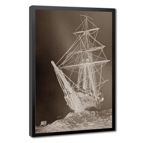 Impression photo vintage The Endurance toile de decoration murale de bureau 61x91cm