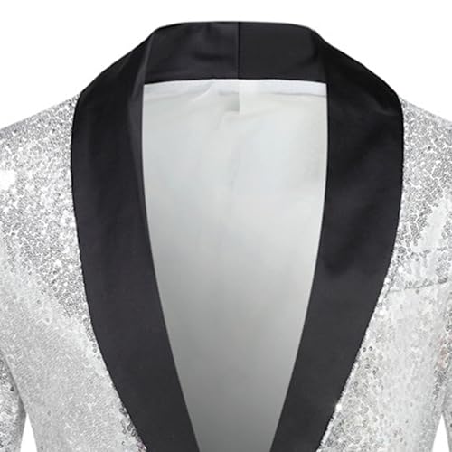 Costume Sequin Homme Coupe Cintrée Confortable pour Silhouette Élancée