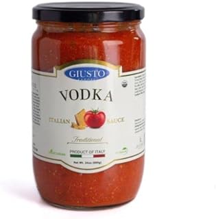 Giusto Sapore Traditional Italian Pasta Sauce 24oz - All Natural Non GMO Italian Premium Gourmet Brand - Made in Italy and Family Owned (Vodka Sauce)