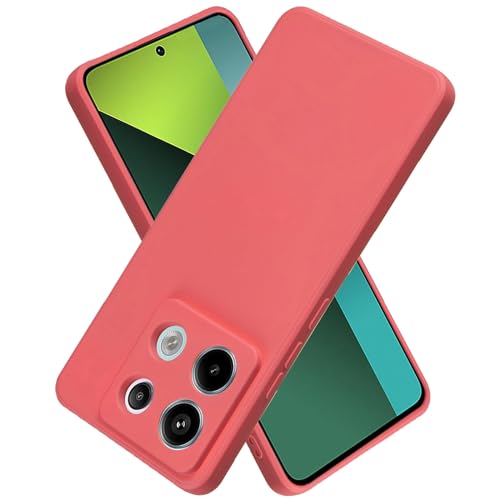 �y Antimam �z���eXiaomi Redmi Note 13 Pro 5G / Poco X6 5G�p �P�[�X �V���R�� �ϏՌ��m �_� TPU �V���R���n���炳���G�� ���^ ���y�� �Ή��V���I�~ Note 13�v�� �J�o�[ �S�ʕی� �}�b�g��