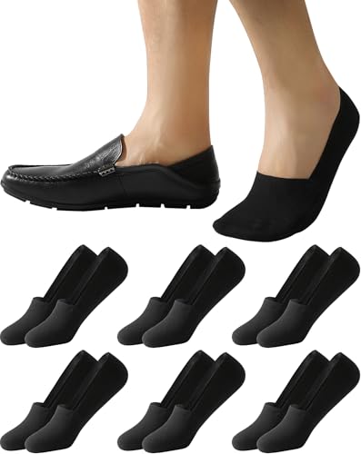 MOCOCITO Chaussettes Invisibles 6 Paires Homme et Femme Lot de 6,Socquettes Courtes Homme,Chaussettes Basse Femme,Respirant et Confort,Composition en Coton