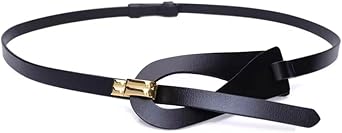 Womens Genuine Leather Waist Belt For Dresses Jumpsuit -Luxury High Waist Cinch Belt Waistbands
