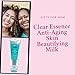 Clear Essence Anti-Aging Skin Beautifying Milk W/Alpha Hydroxy Acid - Body Soothing & Moisturizing Lotion - Daily Face Lotion for Dry Skin - Moisturizing Skin Care Lotion for Dry Skin (4 Oz)