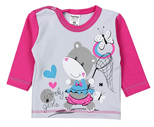 TupTam Babyshirt met Lange Mouwen Slogan Opdruk Set van 3 - Image 6